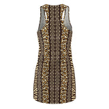 Primal Print Razorback Dress