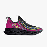 Waridi ' Pink" African Bounce  Sneakers