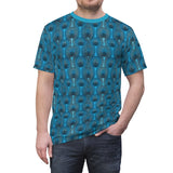 Blue Wave African Shirt - $39.99