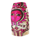 My Heart Belongs To You African Midi-Skirt
