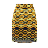 Beach Vision African Midi Skirt