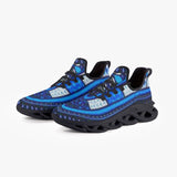Dashiki African . Bounce Sneakers - Blue - $59.99