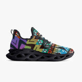 African Graffiti Art Bounce Sneakers - $59.99