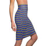 Candlelight African Midi Skirt