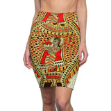 Song In a Fish Midi Skirt
