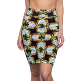 Pollen River African Midi  Skirt