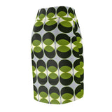 Ripe Avocado  Midi Skirt