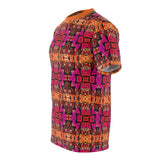 African Graffitti Art Shirt - Sunset $39.99