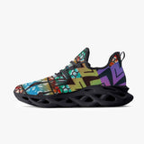African Graffiti Art Bounce Sneakers - $59.99