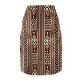 Mbele "forward' African Midi Skirt