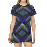 P-Zone Blue -  T-Shirt Dress - $42.99