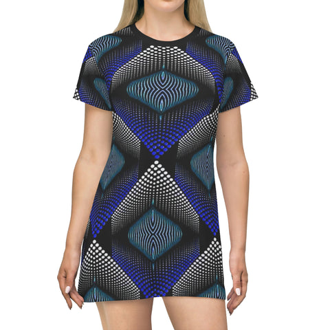 P-Zone Blue -  T-Shirt Dress - $42.99