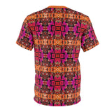 African Graffitti Art Shirt - Sunset $39.99