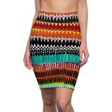 Dunia 'Earth' African Midi  Skirt