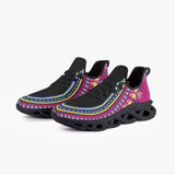 Waridi ' Pink" African Bounce  Sneakers