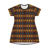 Zulu African Print  T-Shirt Dress - $42.99