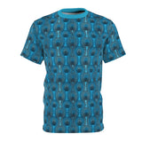 Blue Wave African Shirt - $39.99