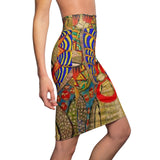 Osogbo African Midi Skirt - $29.99