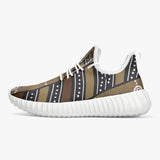 Bantu African Sneakers - White/Black - $59.99