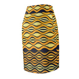 Beach Vision African Midi Skirt