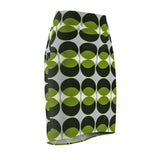 Ripe Avocado  Midi Skirt