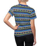 African Angel Blues Womens Shirt