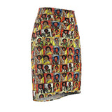 Guardians African Saints Midi Skirt