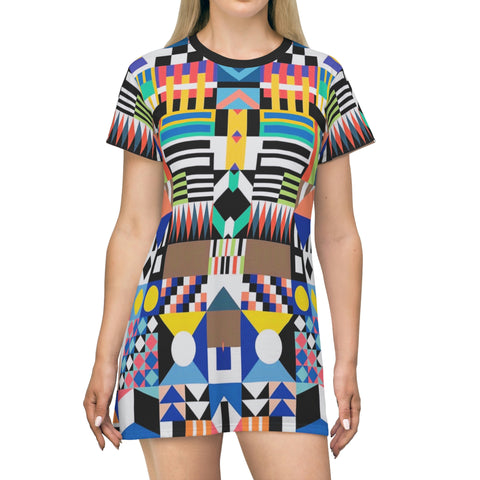Nations African Womens T-Shirt Dress - $42.99
