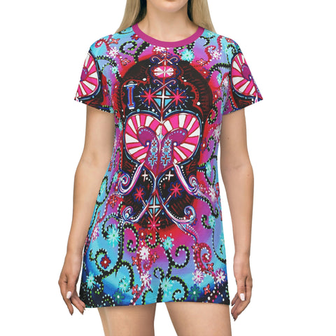 Cosmic Candy  T-Shirt  Dress - $42.99