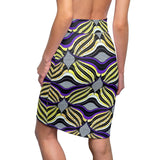 Say It African Midi Skirt