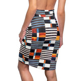 Michelle African Midi Skirt