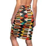 Heritage African Midi  Skirt