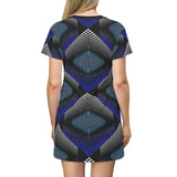 P-Zone Blue -  T-Shirt Dress - $42.99