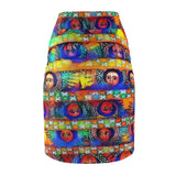 African Angle  Midi Skirt
