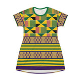 African Grassland T-Shirt  Dress - $42.99