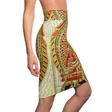 Song In a Fish Midi Skirt