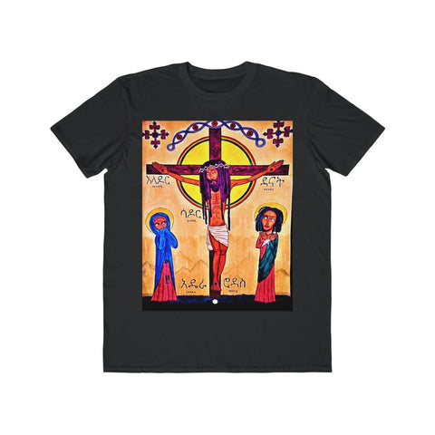 Rasta African Cruxifiction Print Shirt -$24.99