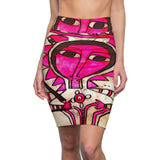 My Heart Belongs To You African Midi-Skirt