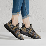Bantu African Sneakers - White/Black - $59.99