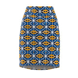 Speech African Midi  Skirt