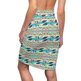 Egyptian Sky African Midi Skirt - $29.99