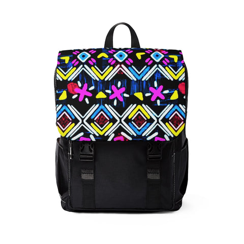 Village Festival Unisex Casual Shoulder Backpack - $59.99