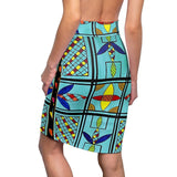 Balance African Midi Skirt