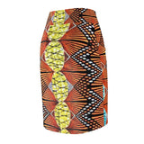 Golden Egg Women's African Pencil Skirt