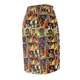 Guardians African Saints Midi Skirt