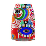 Abstract African Midi Skirt - $29.99
