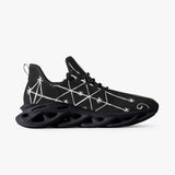 Veve African  Bounce Sneakers - Black