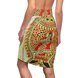 Song In a Fish Midi Skirt