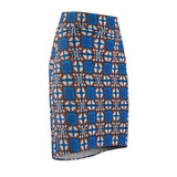 Tentative Twillight African Midi Skirt