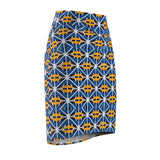 Speech African Midi  Skirt